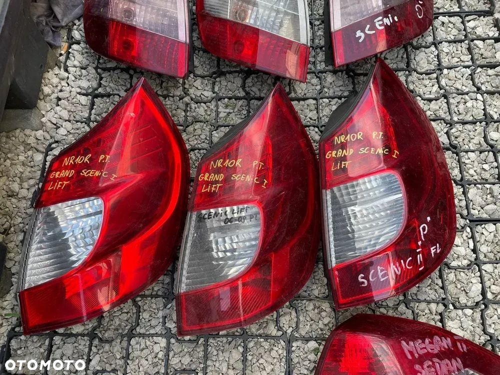 RENO LAMPY TYŁ LEWE PRAWE RENAULT LAMPA TYLNIA LEWA PRAWA - 11