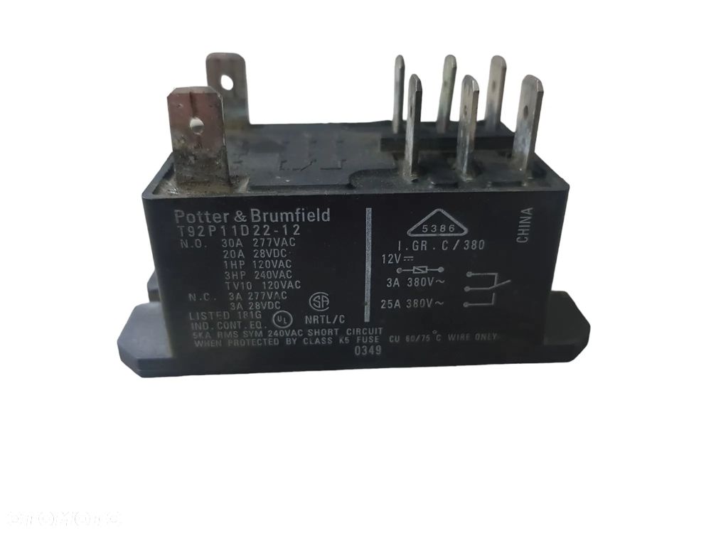PRZEKAŹNIK ELEKTROMAGNETYCZNY AGREGAT CARRIER SUPRA 850 T92P11D22-12 - 1