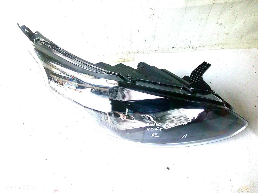 ford transit custom lampa przód prawa ciemna nowa - 5