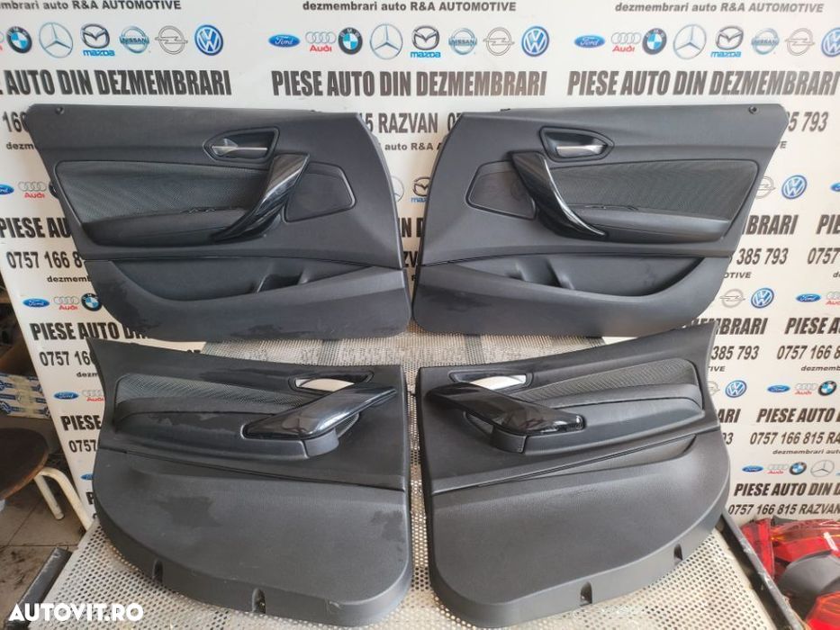 Tapiterie Fata Usa Fata Spate Bmw Seria 1 F20 LCI Model 4 Usi Volan Stanga - 1