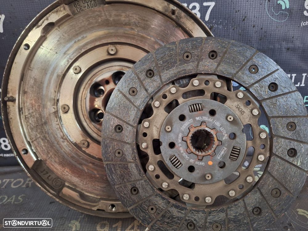 Bimassa usado FORD FOCUS II 1.6 TDCI 110CV G8DD VOLANTE MOTOR EMBRAIAGEM - 2