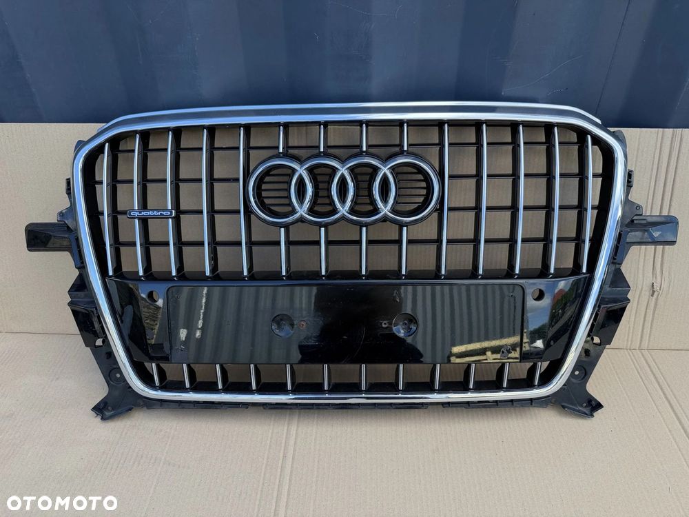 GRILL ATRAPA AUDI Q5 8R0 S-LINE LIFT 2012-2016 ORYGINAŁ ŁADNY STAN - 1