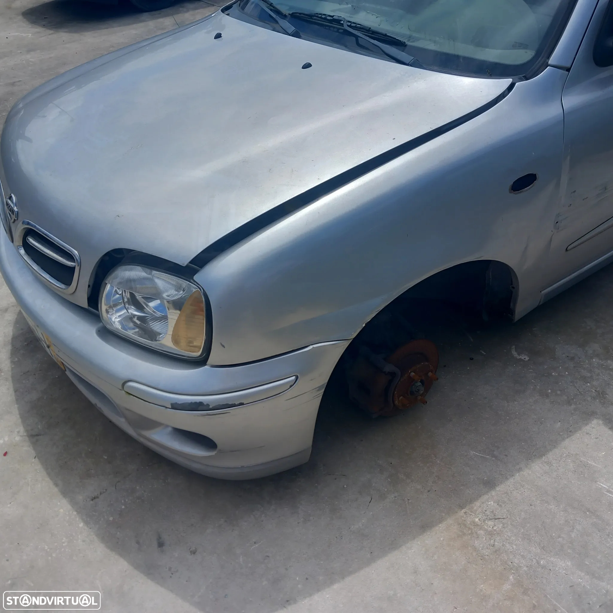 Frente completa nissan micra ano 2001 - 2