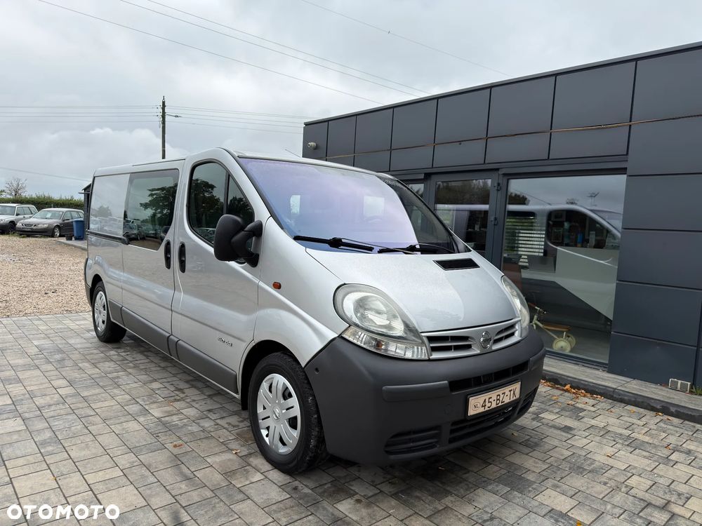 Renault Trafic 2.5 Diesel Brygadówka L2H1 Long Długi 5 Osobowy Klimatyzacja Gwarancja Kredyt - 17