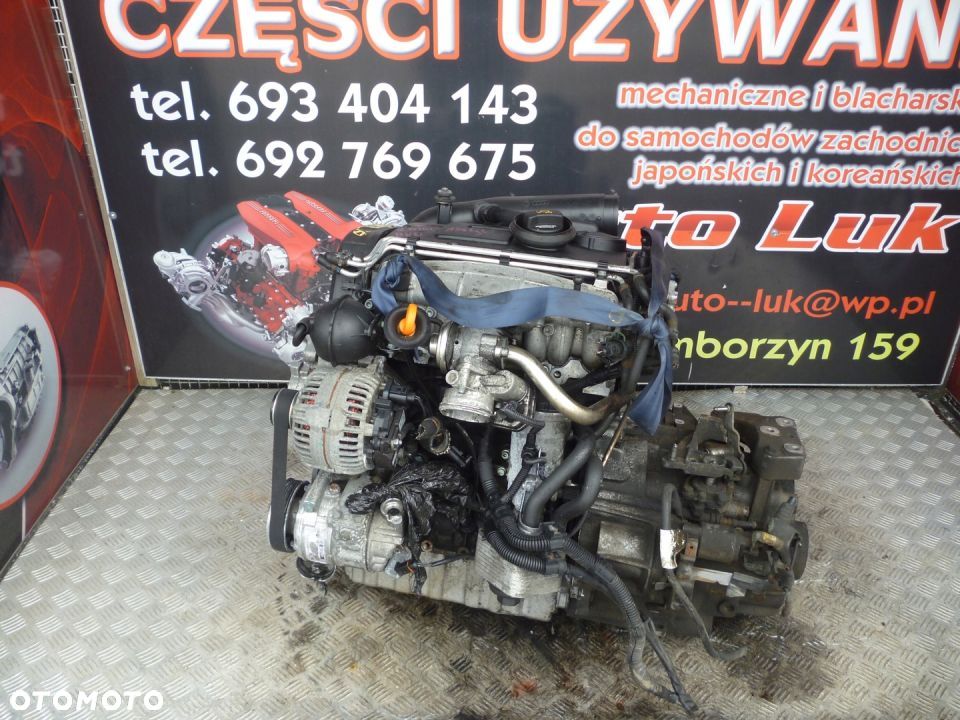 SILNIK VW GOLF TOURAN 2.0 TDI BKD 186 TYS - 1