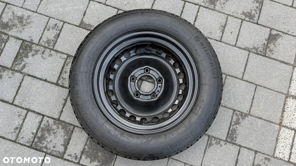 Nowe koło dojazdowe r15 5x120 Bmw 125/90 Dojazdówka 5x120 ET36 e46 e36 2150330 vw t5 transporter - 10