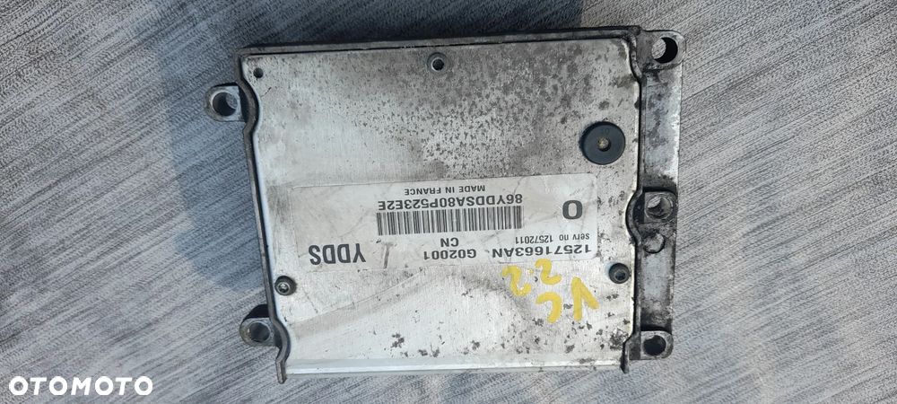 Opel Vectra C Signum Zafira 2.2 sterownik silnika 12571663an ydds sprawny - 2