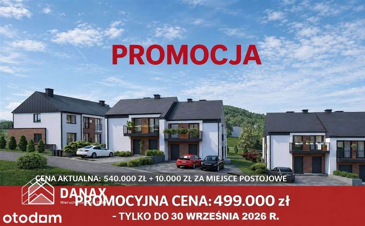 Mieszkanie na sprzedaż, 3 pokoje, 60 m², Limanowa