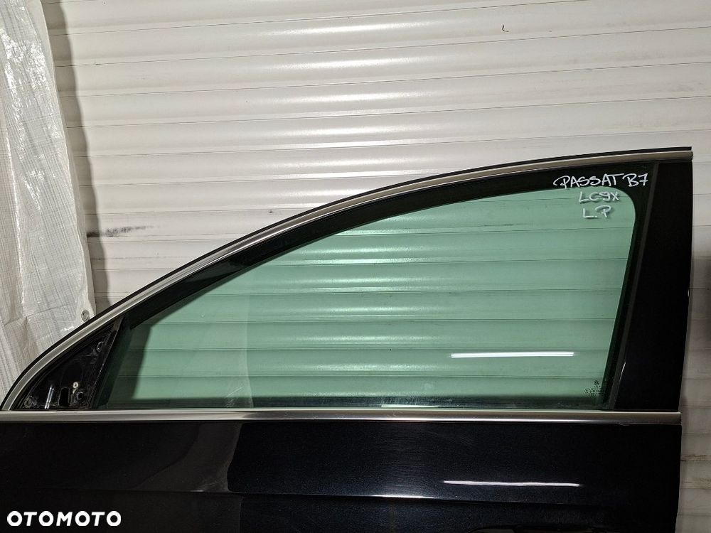 VW PASSAT B7 3AA kombi drzwi lewe przód tył przednie tylnie czarny LC9X - 6