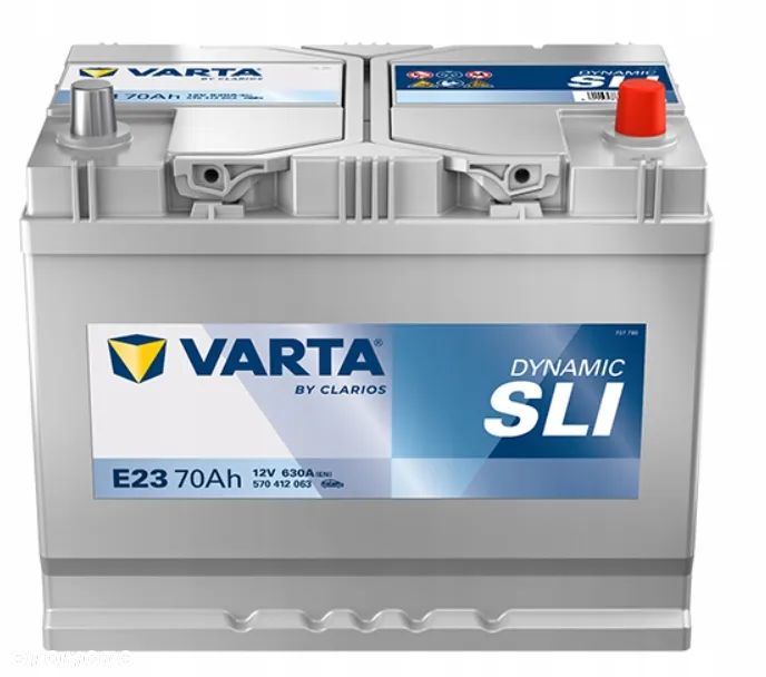 Akumulator Varta SLI 570412063 70Ah 630A P+ 12V - 2