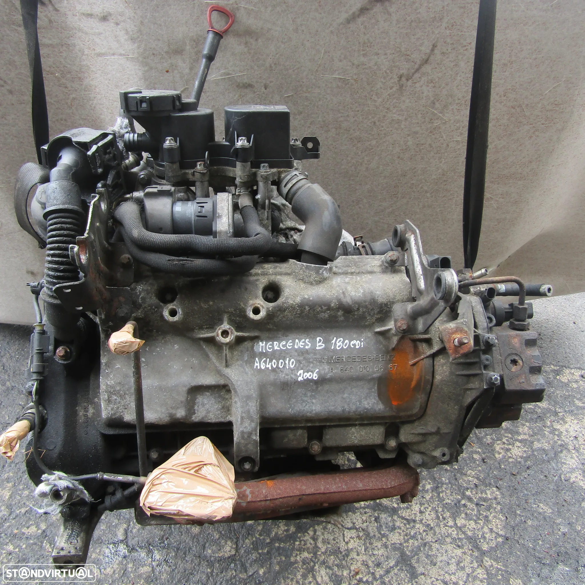 Motor Mercedes Benz Classe B 2008 1.8 Diesel A640010 - 3