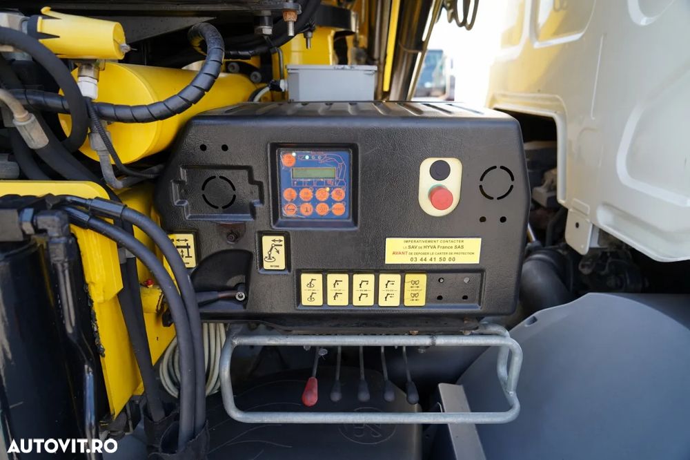 DAF LF 250 / 4X2 / LIVRARE - 7.30 + HDS HYVA HB 150XE3 / RADIOCOMANDĂ / ROTATOARE / MAX. CAPACITATE DE RIDICARE: 5200 KG / EURO 6 - 21