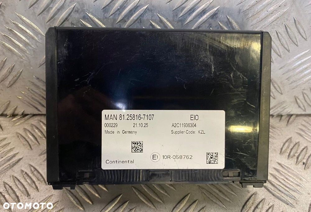 APARAT STERUJĄCY / STEROWNIK / KOMPUTER EIO2 MAN TG3 81.25816-7107 - 1