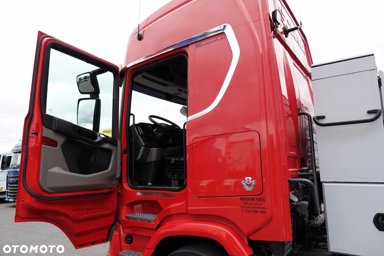 Scania R 580 / V8 / 6x4 / DMC: 150.000 KG / KLIMA POSTOJOWA / 3 OSIOWY CIĄGNIK SIODŁOWY - 20