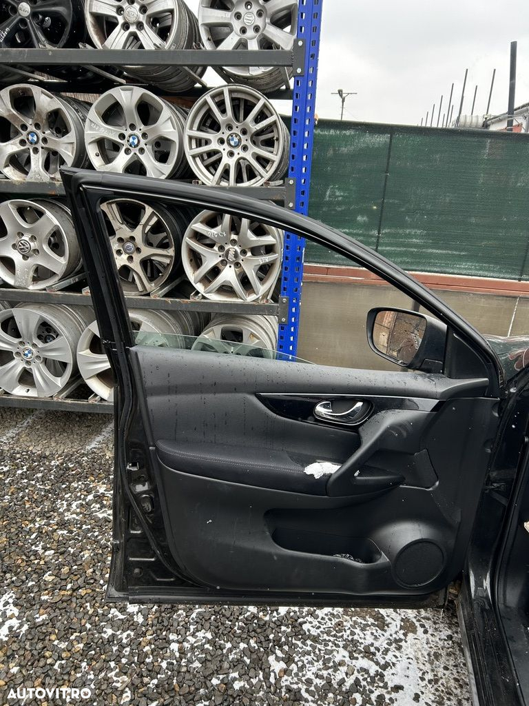 Usa Stanga Fata Nissan Qashqai J11 2013 - 2017 SUV 4 Usi NEGRU (1197) - 5