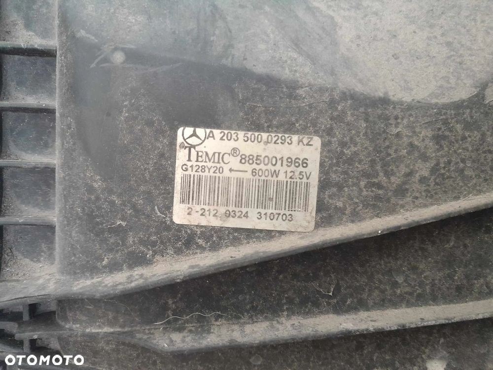 WENTYLATOR CHŁODNICY MERCEDES W209 CLK 2,7 CDI - 4