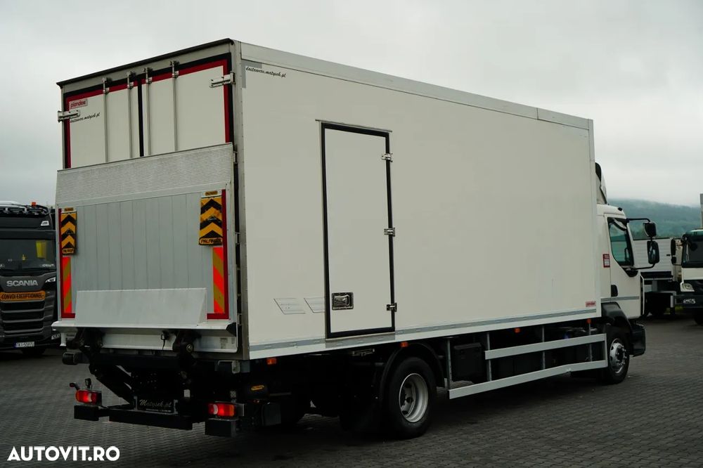 Renault D 250 / FRIGORIFER - 6,7 m / THERMO KING T 600R / + platformă elevatoare PALFINGER / 2021 / - 7
