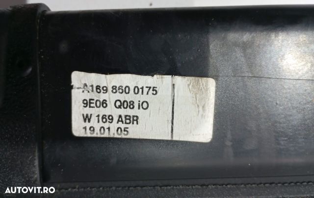 Rulou portbagaj A1698600175 Mercedes-Benz A-Class W169 [2004 - 2008] - 2