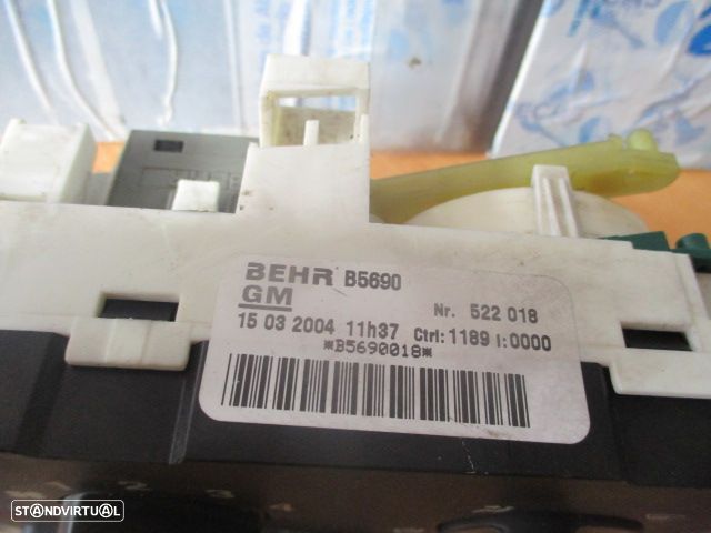 Comando Sofagem B5690 OPEL ASTRA G CARAVAN 2004 1.7DTI 75CV 5P CINZA Behr - 2