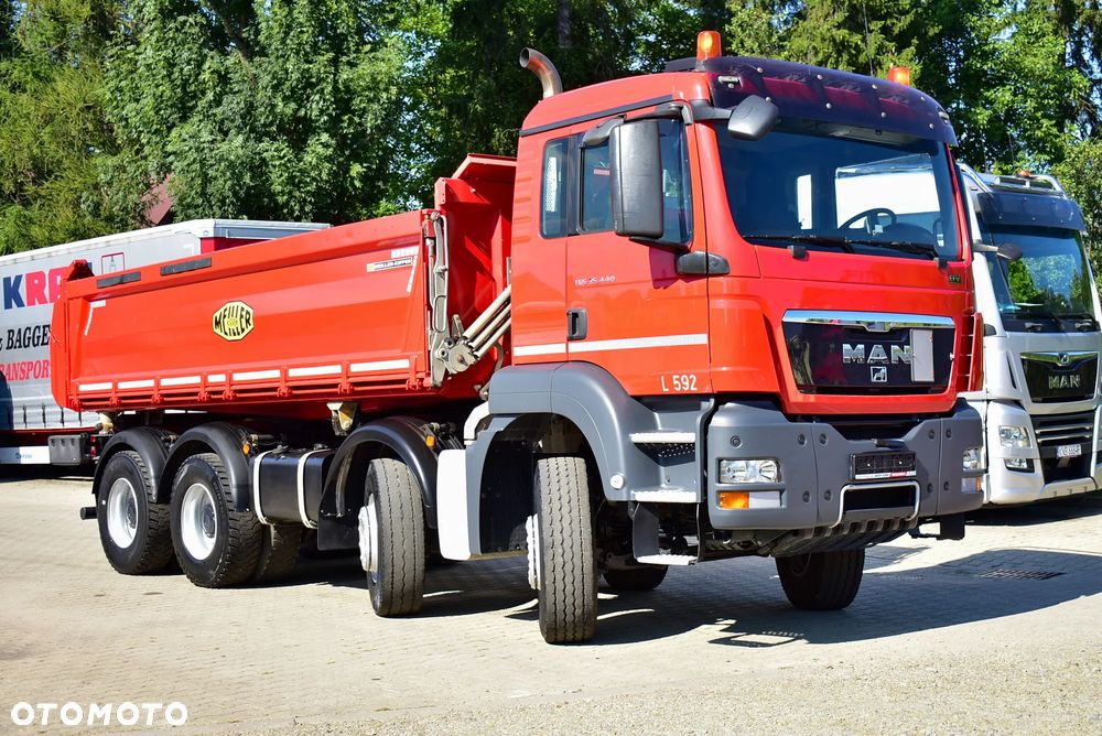 MAN TGS 35.440 8x4 BB Wywrotka Meiller-Kipper / Euro 5 EEV/ Sprowadzony z Niemiec ! - 16