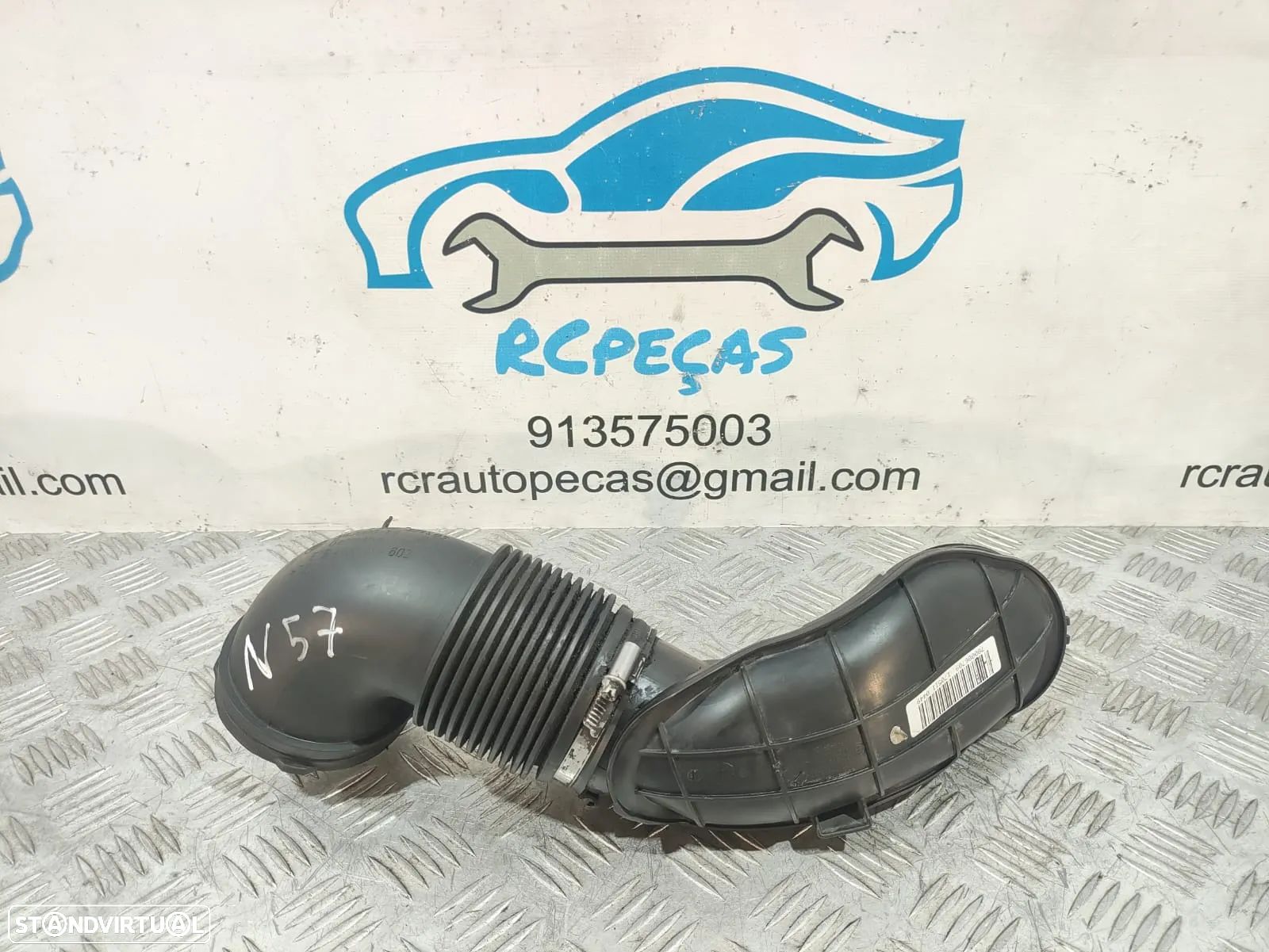 Tubo de admissão de ar BMW Motor N57D30 7807493 7806371 - 1