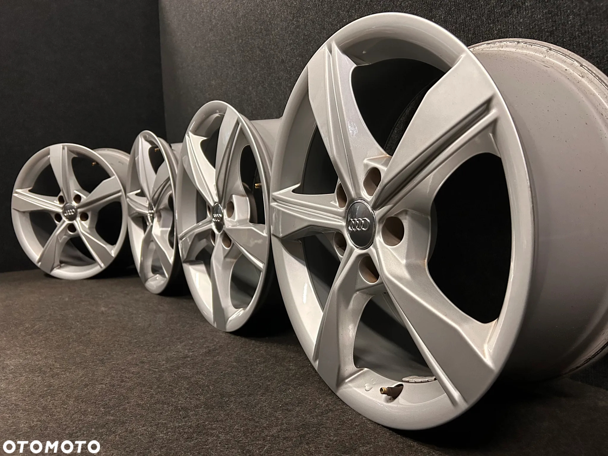 Alufelgi Audi A4 B9, A4 B8, A6 C7, C6, Q5 17 cali 5x112 4szt. Ładne! - 2