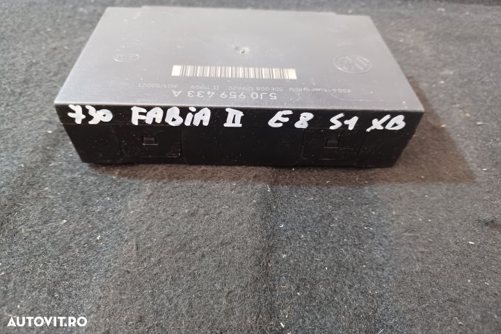 Calculator confort 5J0959433A 5J0959433A Skoda Fabia 5J [2007 - 2010] - 4