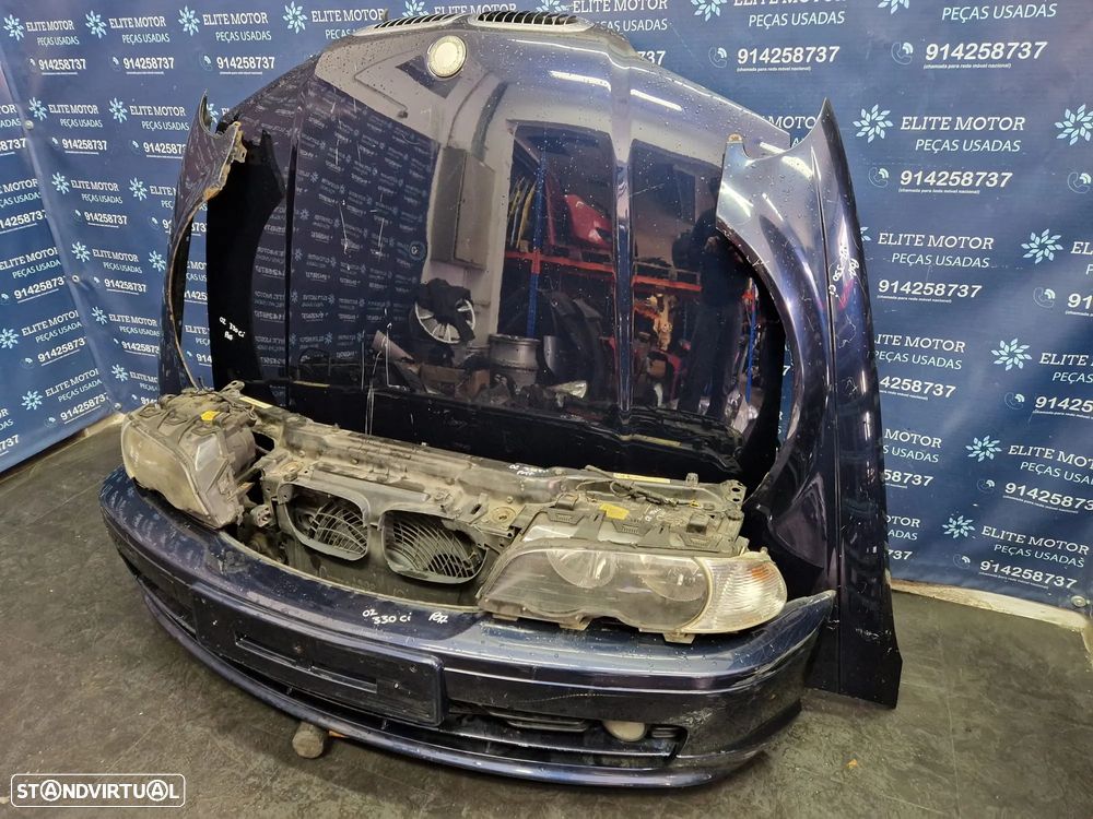 Frente completa usada BMW E46 COUPE 330ci capot parachoques guardalamas oticas radiador 325ci 318ci - 1