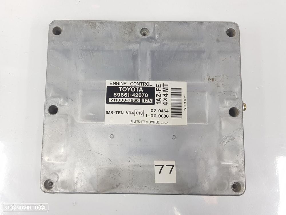 CENTRALINA MOTOR UCE TOYOTA RAV 4 II 2001 -8966142670 - 1