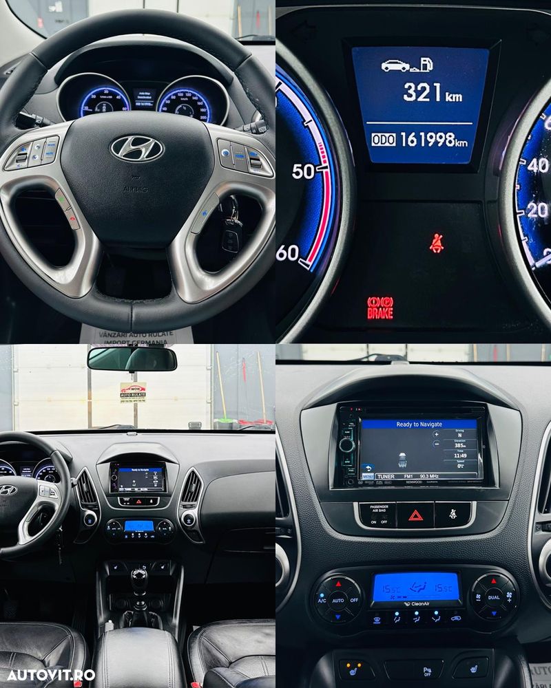 Hyundai ix35 1.7 CRDI 2WD blue Finale Gold - 9