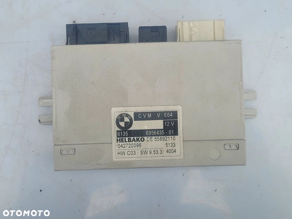 MODUŁ STEROWNIK SKŁADANEGO DACHU BMW E64 6956435 - 2