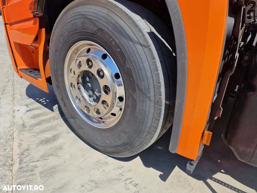 Mercedes-Benz 18.45, OMPRESOR GHH 700, 450 CP euro 6,  464.399km, 2018, Cabina lata si inalta, jante aluminiu, anvelope 90% ok, Cutie AUTOMATA+INTARDER, posibilitate leasing, rulata doar in Austria, STARE FOARTE BUNA-PROMOTIE 41.900 EUR+Tva - 28