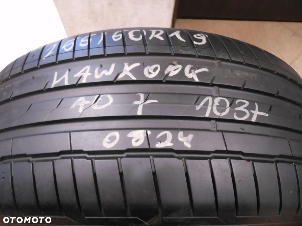 Opona pojedyńcza 255/50r19 hankook ventus s1 evo 3 ev 6,3mm lato - 1