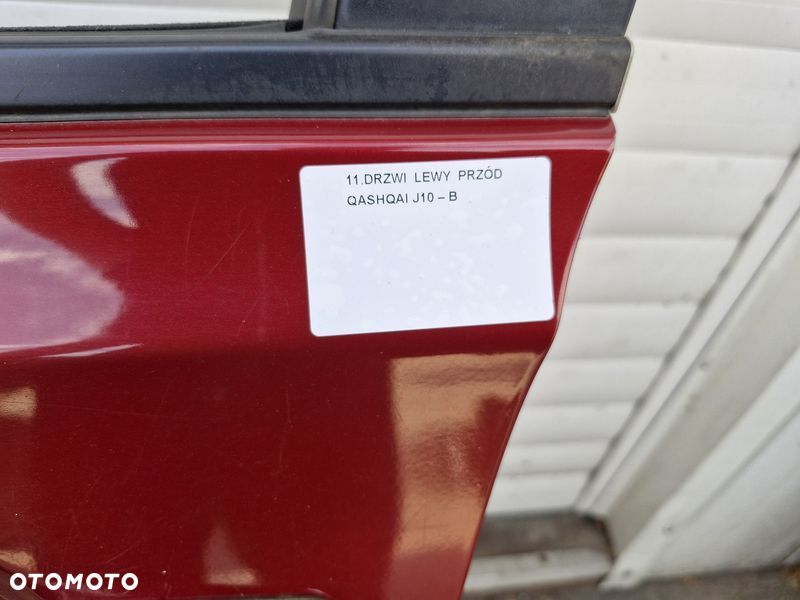 NISSAN QASHQAI 1 I J10 DRZWI LEWY PRZÓD LEWE PRZEDNIE NAJ G - 2