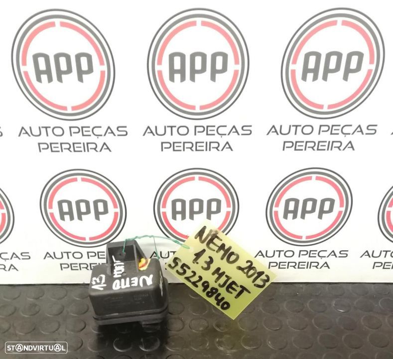 Relé de aquecimento de velas Fiat Fiorino, Citroen Nemo 1.3 de 2013, referência 55229840. - 1