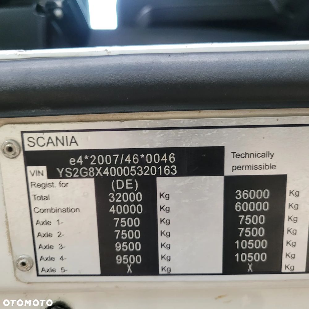 Scania G 440 - E 5- Manual - Retarder - 34