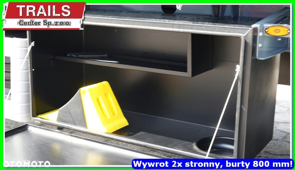 Inny 25m³ obj. wywrot boczny, podłoga gr. 5,0 mm HARDOX 450 !!! - 29