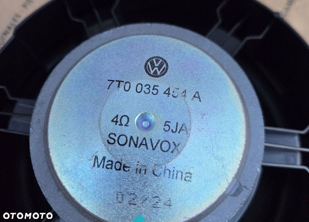 volkswagen multivan t7 głośnik drzwi tylnych 7t0035454a - 2