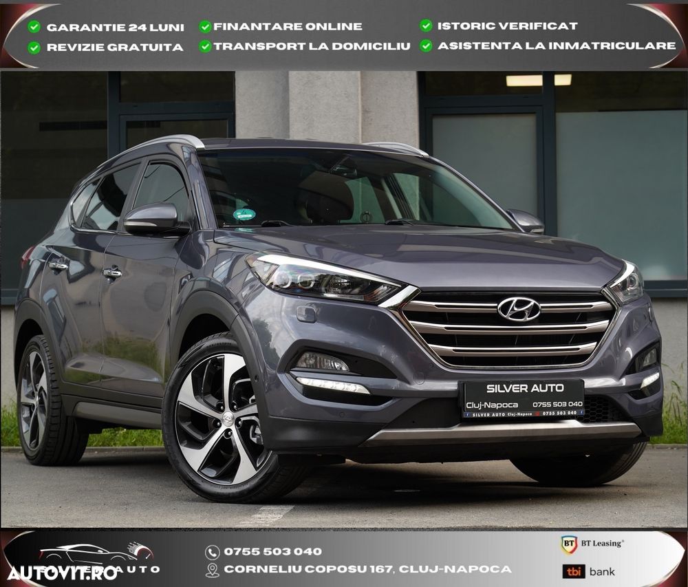 Hyundai Tucson blue 1.7 CRDi 2WD DCT Premium - 2