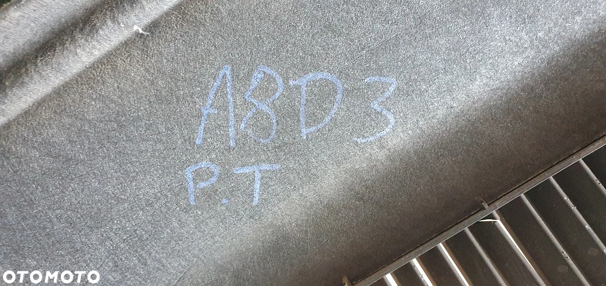 Boczek tapicerka bagażnika prawy tył Audi A8 D3 4E0863880F - 8