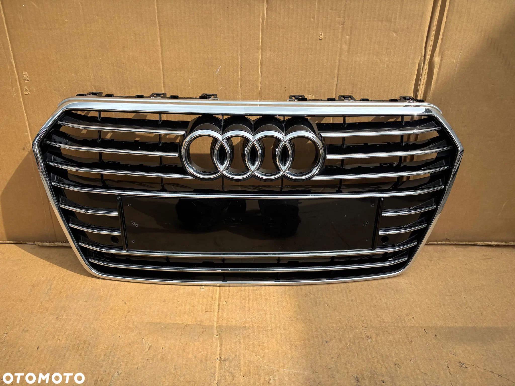 Audi A7 4G8 4G Lift Atrapa Grill Zderzaka Przedniego Przód Oryginalna Ładna PDC 4g8853651G 4g8853651H Znaczek - 1