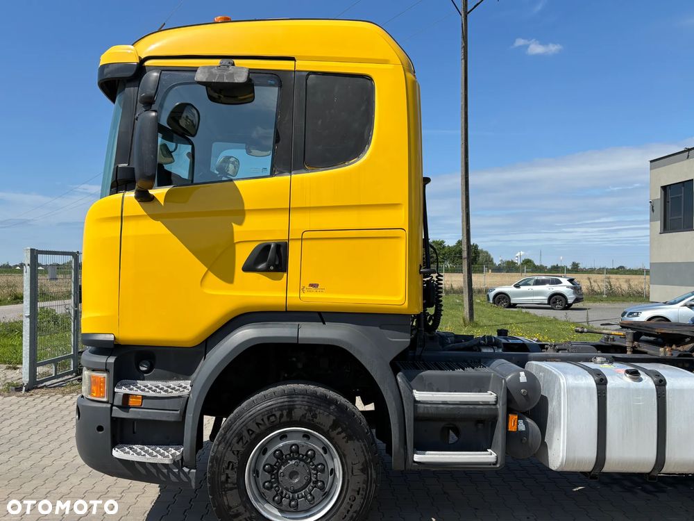 Scania Scania G490  4x4 stały napęd na wał, EURO 6, skrzynia redukcyjna , biegi terenowe , hydraulika do wywrotu, z Niemiec (G410 , G450) - 10