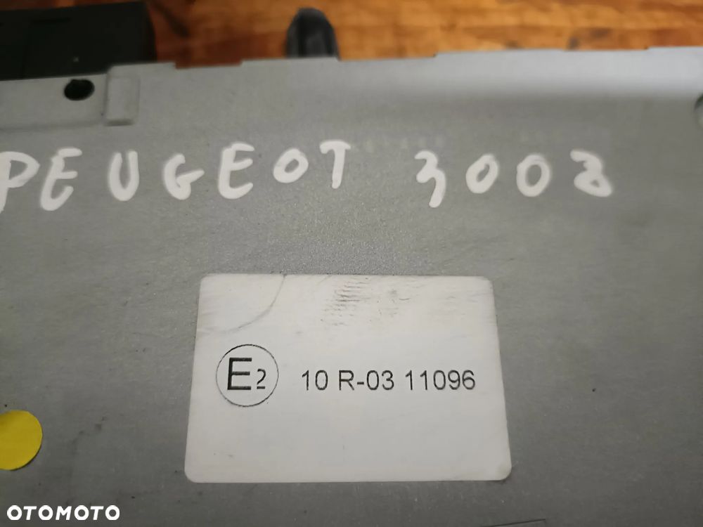 PEUGEOT 3008 I 09-16 radioodtwarzacz radioodbiornik radio 96784951XT00 * - 4