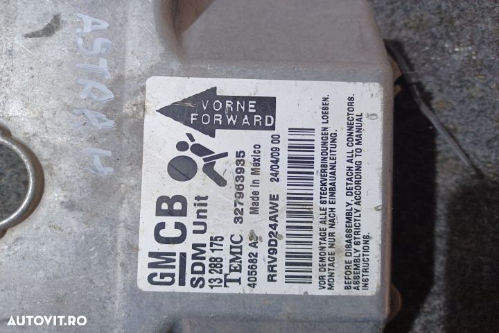 Calculator airbag 13288175 Opel Astra H [2004 - 2007] Hatchback 1.7 C - 4