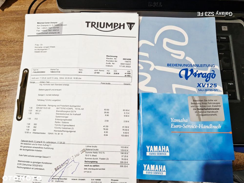 Yamaha Virago - 8