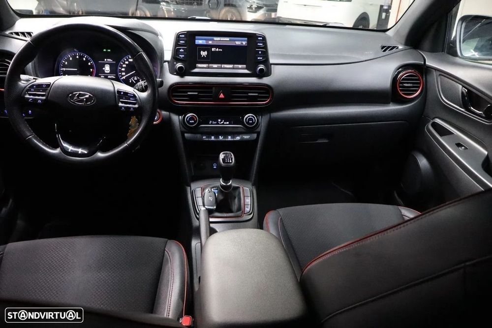 Hyundai Kauai 1.0 T-GDi Premium Pele/Tec Ver.+Nav+Vision - 34