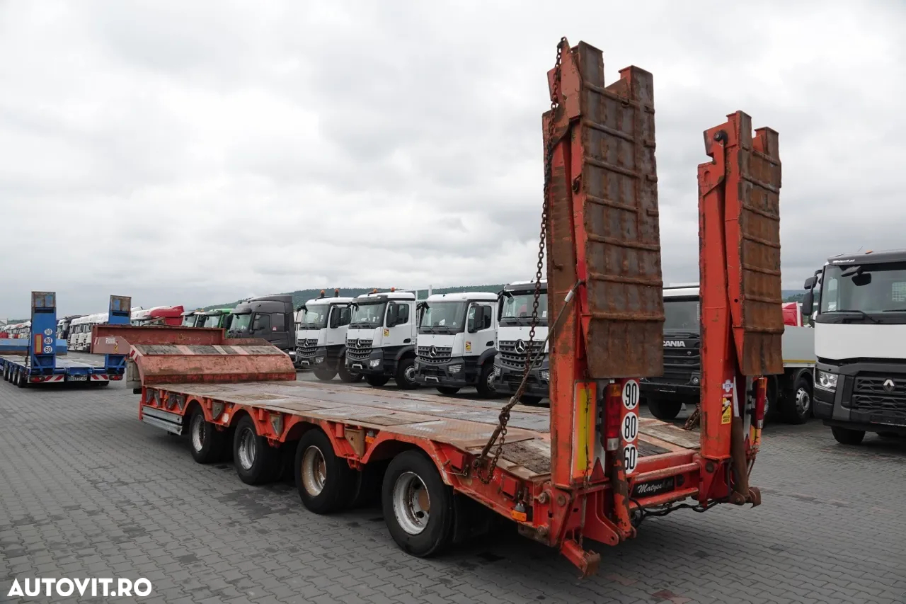 Kaiser REMORCĂ CU ÎNCĂRCARE MICĂ KAISER / GVW:  72.000 KG! / 4 AXI / AXIE DIRECTION / IMPORTAT - 5