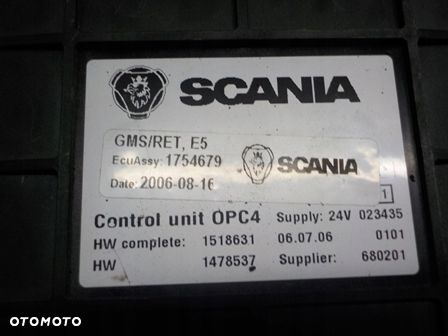 SCANIA KOMPUTER STEROWNIK OPC4 - 2