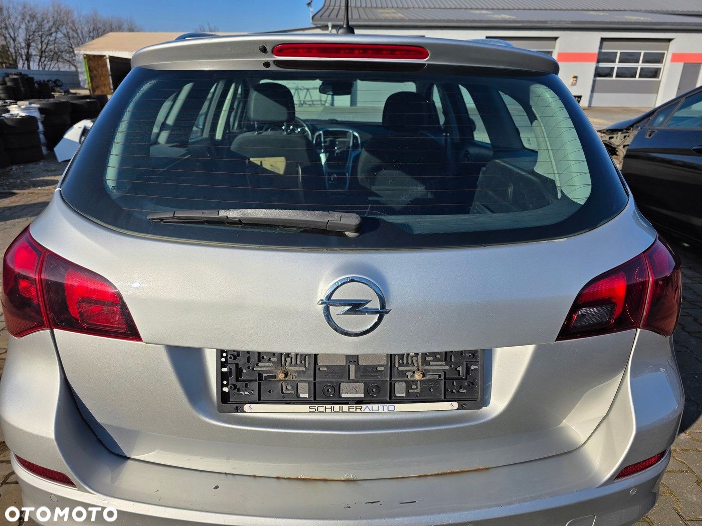 OPEL ASTRA J IV 4 KOMBI KLAPA TYLNA LAKIER Z176 Z SZYBĄ - 1