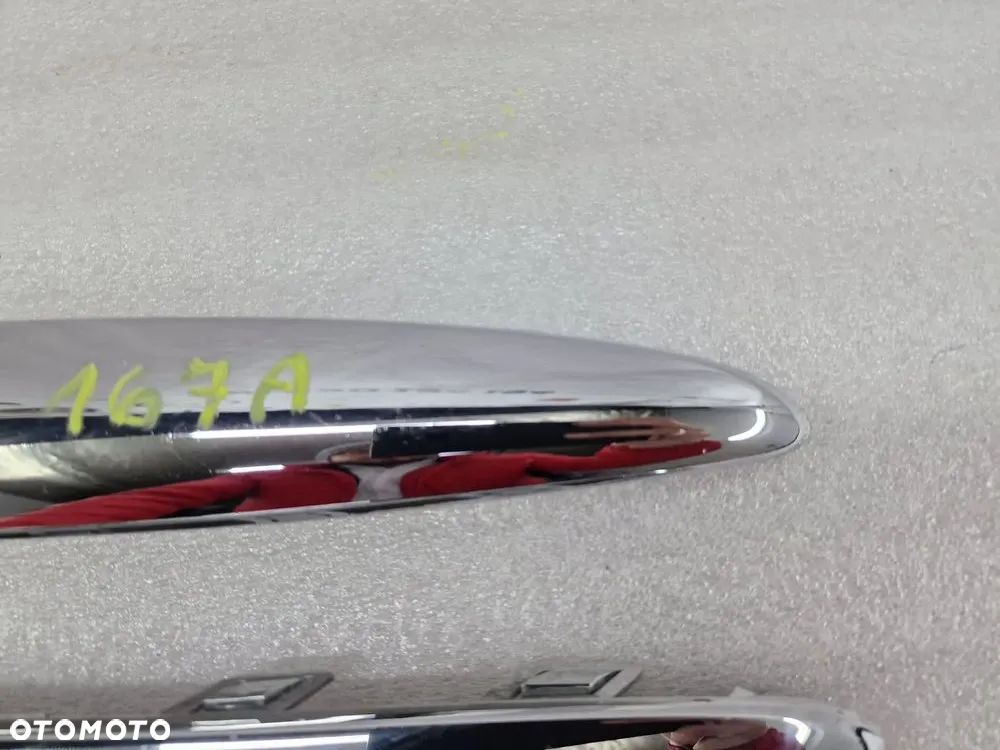 FIAT 500 LIFT 15- PRAWA LISTWA / CHROM DOLNY ZDERZAKA PRZEDNIEGO PRZÓD , NR 735619525 , NR AUKCJI C/167 - 3